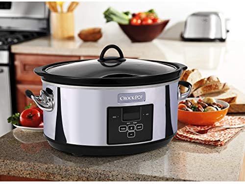 7 Quart Programmable Slow Cooker – Polished Platinum - Curated Catalog Z3