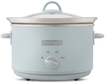 4.5 Quart Manual Slow Cooker – Macaroon Blue - Curated Catalog V5