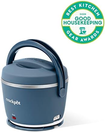 Electric Lunch Box Food Warmer 20oz – Faded Blue - Curated Catalog M8