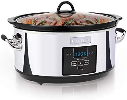 7 Quart Programmable Slow Cooker – Polished Platinum - Curated Catalog Z3