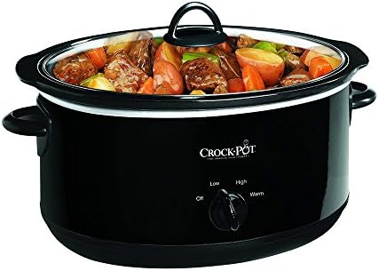 8 Quart Manual Slow Cooker – Black - Curated Catalog N9