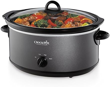 7 Quart Slow Cooker – Charcoal - Curated Catalog A8