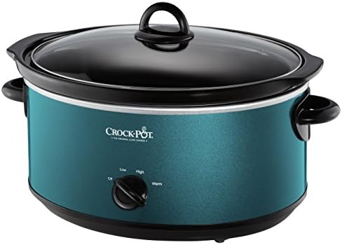 7 Quart Manual Slow Cooker – Turquoise - Curated Catalog E7