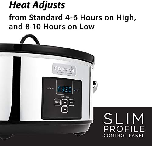 7 Quart Programmable Slow Cooker – Polished Platinum - Curated Catalog Z3