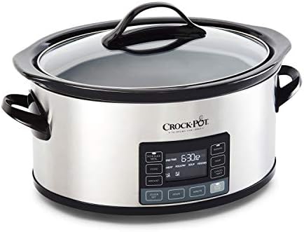 MyTime 6 Quart Programmable Slow Cooker - Curated Catalog O3