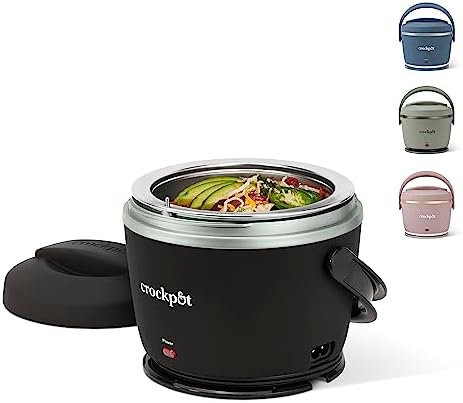Electric Lunch Box Food Warmer 20oz – Black - Curated Catalog M0