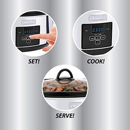 7 Quart Programmable Slow Cooker – Polished Platinum - Curated Catalog Z3