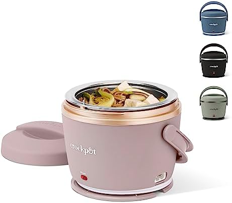 Electric Lunch Box Food Warmer 20oz – Blush Pink - Curated Catalog Y3
