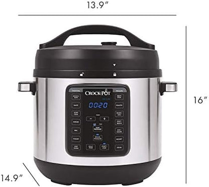 8 Quart Express Crock Multi-Use Pressure Cooker - Curated Catalog S8