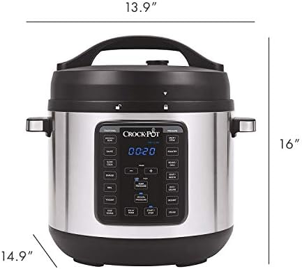 8 Quart Express Crock Multi-Use Pressure Cooker - Curated Catalog Z1
