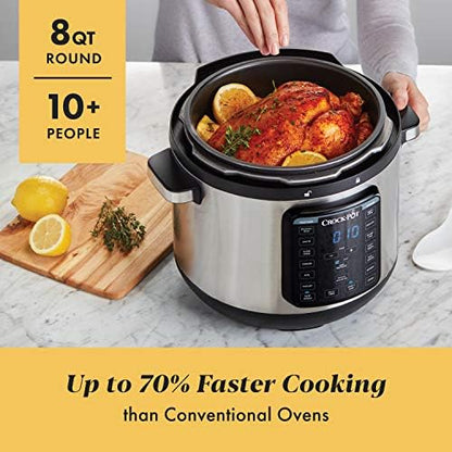 8 Quart Express Crock Multi-Use Pressure Cooker - Curated Catalog S8