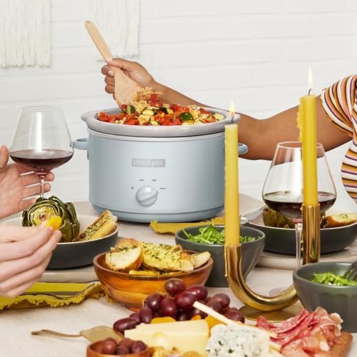 4.5 Quart Manual Slow Cooker – Macaroon Blue - Curated Catalog V5