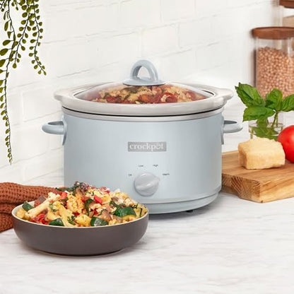 4.5 Quart Manual Slow Cooker – Macaroon Blue - Curated Catalog V5