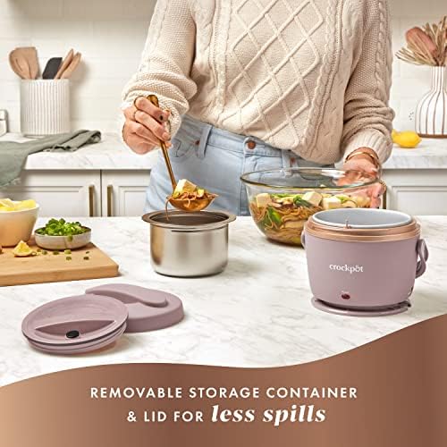 Electric Lunch Box Food Warmer 20oz – Blush Pink - Curated Catalog Y3