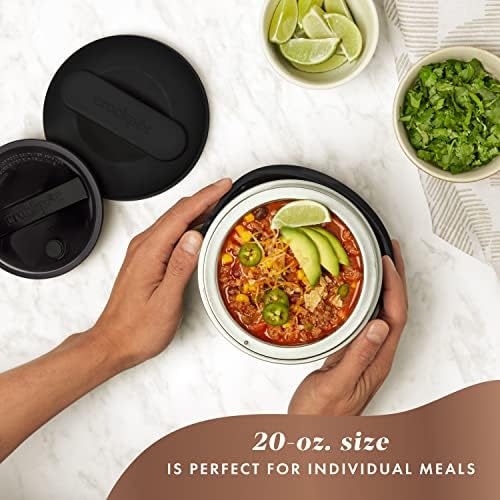 Electric Lunch Box Food Warmer 20oz – Black - Curated Catalog M0