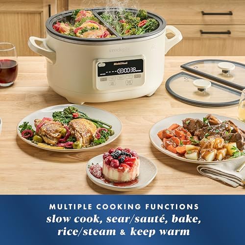 MultiMeal Multicooker with Programmable Slow Cooker - Curated Catalog G9