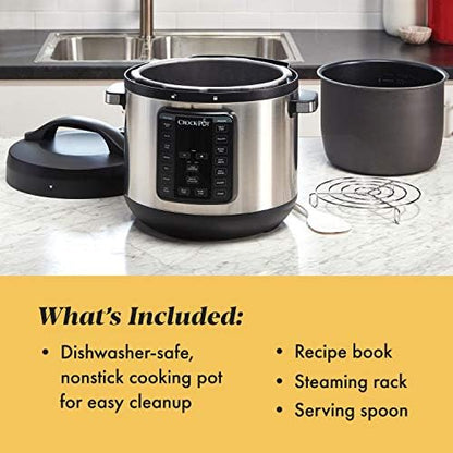 8 Quart Express Crock Multi-Use Pressure Cooker - Curated Catalog S8