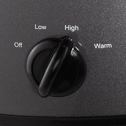 7 Quart Slow Cooker – Charcoal - Curated Catalog A8