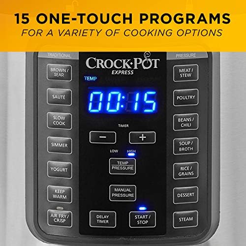 Express Crisp 8 Quart 10-in-1 Pressure Cooker - Curated Catalog Z3