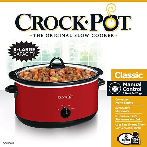 Express Crock 8 Quart Programmable Slow Cooker - Curated Catalog T2