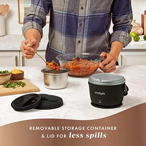 Electric Lunch Box Food Warmer 20oz – Black - Curated Catalog M0