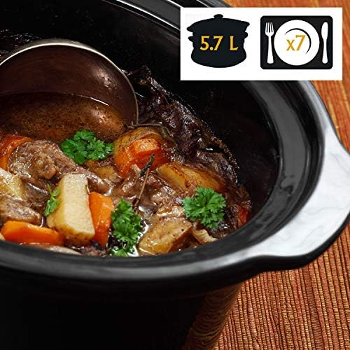 Cook & Carry 6 Quart Portable Slow Cooker - Curated Catalog I6