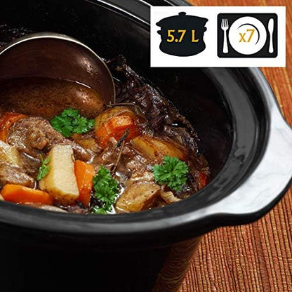 Cook & Carry 6 Quart Portable Slow Cooker - Curated Catalog A7