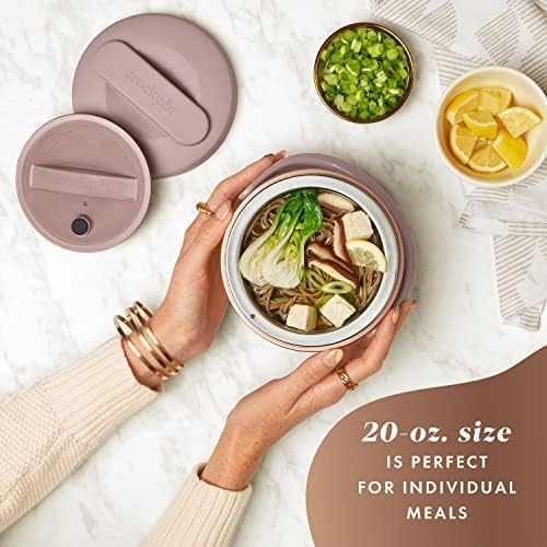 Electric Lunch Box Food Warmer 20oz – Blush Pink - Curated Catalog Y3