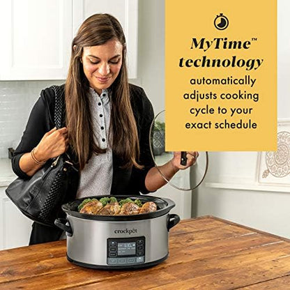 MyTime 6 Quart Programmable Slow Cooker - Curated Catalog O3
