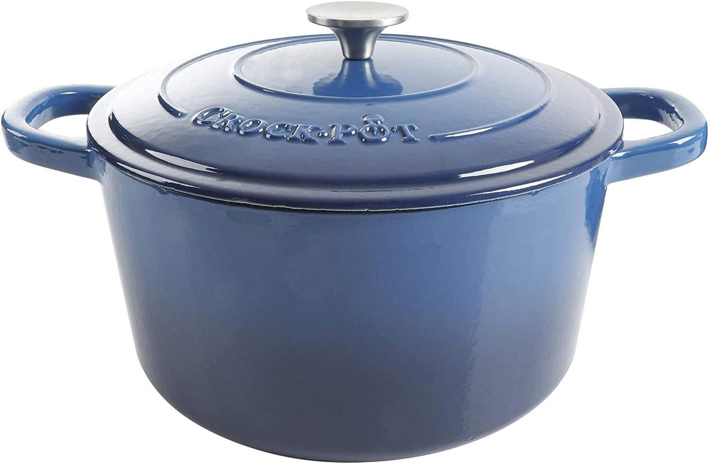 3 Quart Enameled Cast Iron Dutch Oven – Aqua - Curated Catalog F4