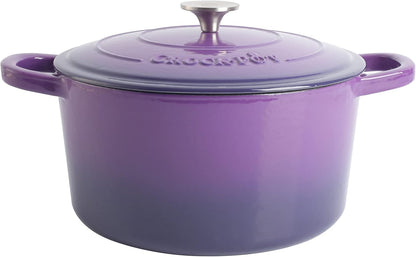 3 Quart Enameled Cast Iron Dutch Oven – Aqua - Curated Catalog Z1