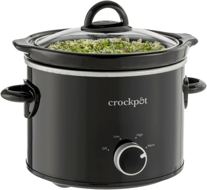 2 Quart Mini Slow Cooker – Classic Compact Cooker - Curated Catalog A9