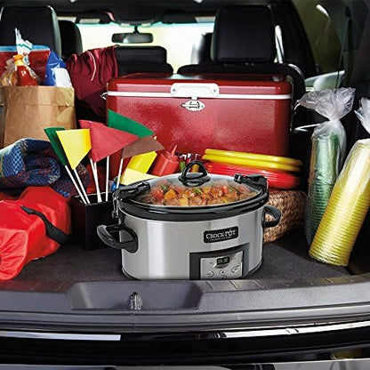 Cook & Carry 6 Quart Programmable Slow Cooker - Curated Catalog K0
