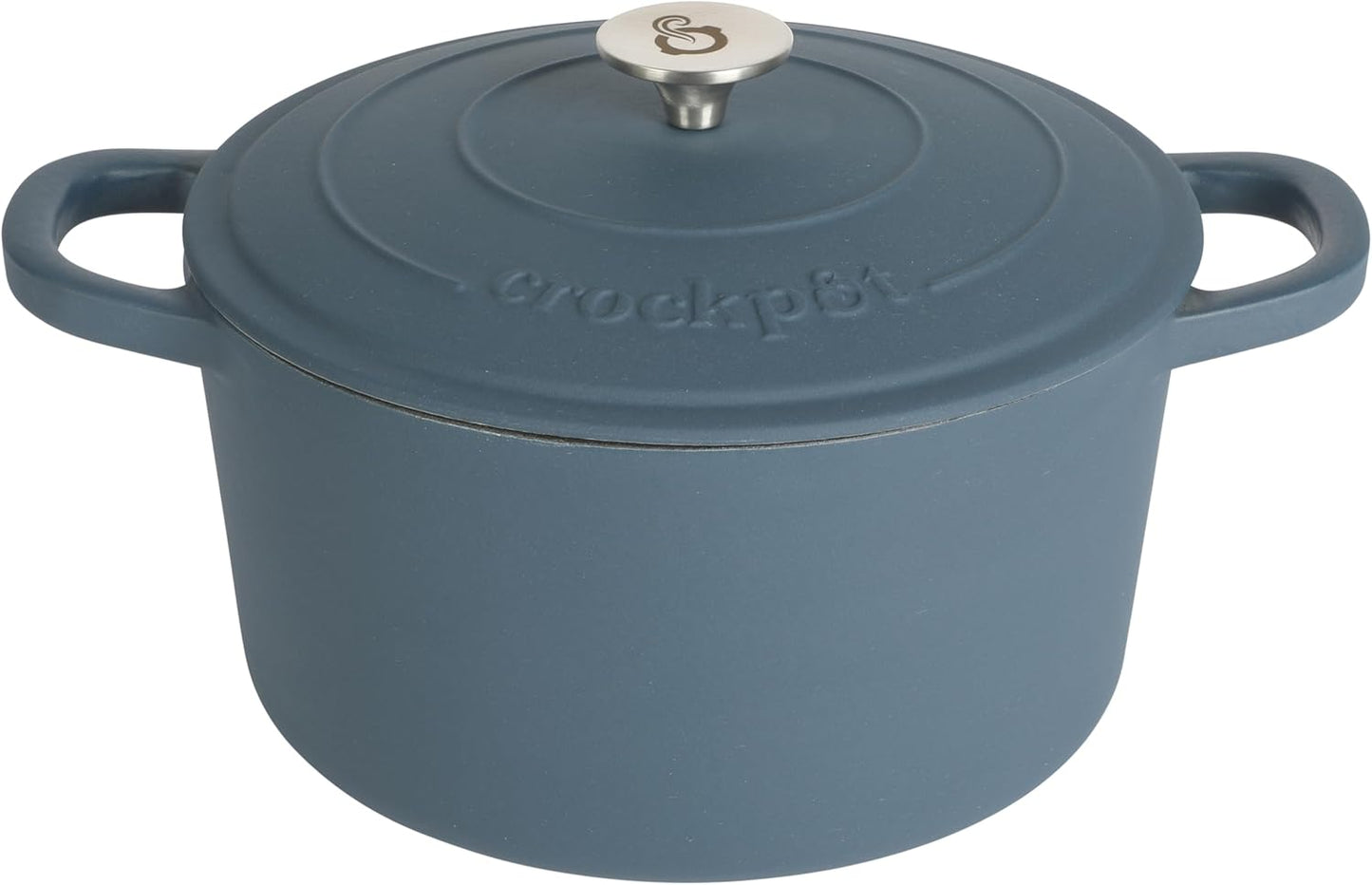 3 Quart Enameled Cast Iron Dutch Oven – Aqua - Curated Catalog Z1
