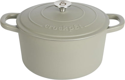 3 Quart Enameled Cast Iron Dutch Oven – Aqua - Curated Catalog Z1