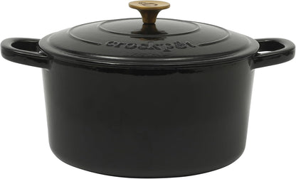 3 Quart Enameled Cast Iron Dutch Oven – Aqua - Curated Catalog F4