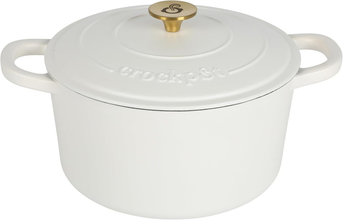 3 Quart Enameled Cast Iron Dutch Oven – Aqua - Curated Catalog F4