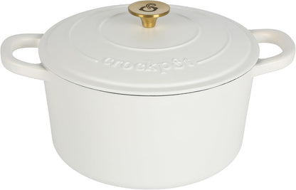 3 Quart Enameled Cast Iron Dutch Oven – Aqua - Curated Catalog Z1