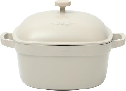 3 Quart Enameled Cast Iron Dutch Oven – Aqua - Curated Catalog Z1