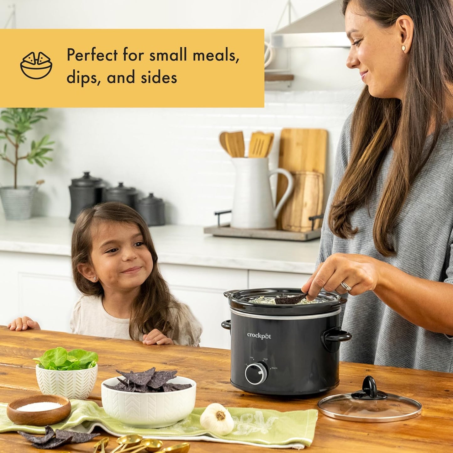2 Quart Mini Slow Cooker – Classic Compact Cooker - Curated Catalog A9